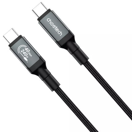 Choetech XCC-1040 USB-C to USB-C Cable USB4 40Gbps 5A 240W PD3.1 8K@60Hz 1.2M