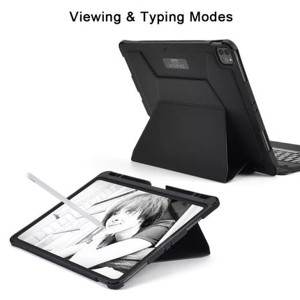 CHOETECH Bluetooth Detachable Keyboard with Touchpad and Backlight for iPad