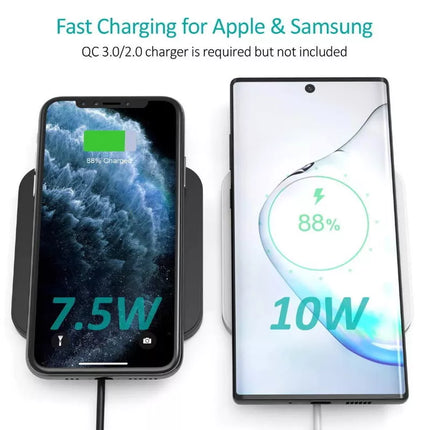 Choetech T511 10W Universal Qi Certified Fast Wireless Charging Pad