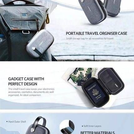 UGREEN Portable Accessories Travel Storage Gadget Bag Case Waterproof