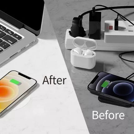 CHOETECH T590-F Invisible Under Table Desktop Wireless Charger Long Distance