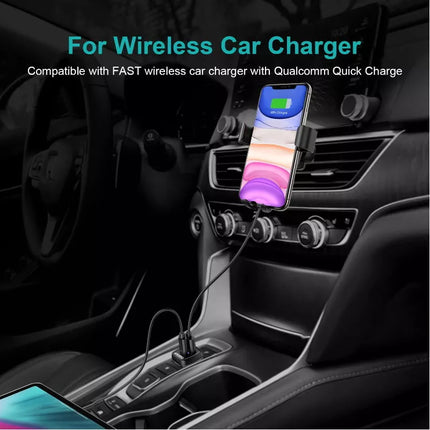 Choetech T521-S Qi Wireless Car Charging Stand Mount 10W Wireless Charger Phone