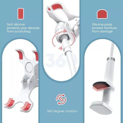 UGREEN Rotatable Adjustable Gooseneck Desktop Phone Holder