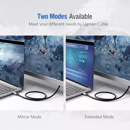 UGREEN USB-C Male to 4K HDMI Male Cable 1.5m - Support MacBook Thunderbolt