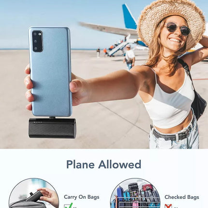 Choetech B660 Mini Power Bank 3000mAh with 3 Magnetic Connectors -Plane Allowed