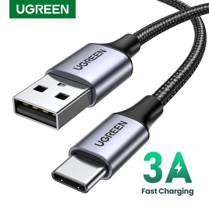 UGREEN USB A to USB C Quick Charging Cable For iPhone 16, Samsung S24 Galaxy S10