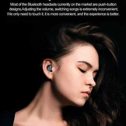 BDI IPX7 Water Resistant 9D True Stereo Bluetooth 5.3 Earbuds with LED Display