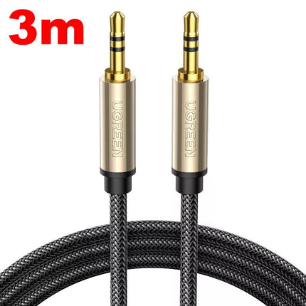 Ugreen AUX 3.5mm Male to Male Audio Cable Auxiliary Aux Stereo Professional HiFi