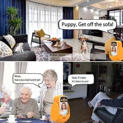 BDI 2MP Two-Way Video Security Camera Wi-Fi, Night Vision, AI Motion Detection