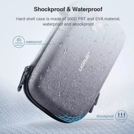 UGREEN Portable Accessories Travel Storage Gadget Bag Case Waterproof