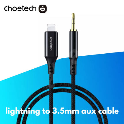 Choetech Apple MFi Certified iPhone to 3.5mm Aux Stereo Audio Cable Adapter