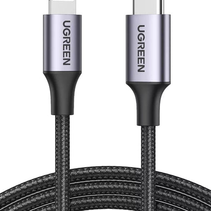 Ugreen USB-C to Lightning Fast Charging Cable MFi Certified PD & Data Sync