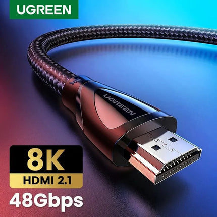 UGREEN 8K HDMI V2.1 to HDMI Cable 48Gbps Ultra High Speed PS5 XBOX HDTV Blu-ray