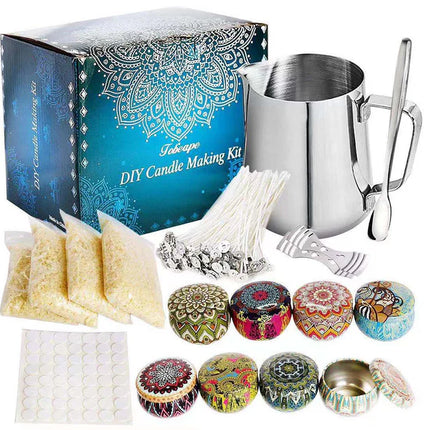 BDI Eco-Friendly Non-Toxic DIY Beeswax Candle Making Kit Candle Craft Tools Gift