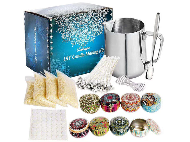 BDI Eco-Friendly Non-Toxic DIY Beeswax Candle Making Kit Candle Craft Tools Gift
