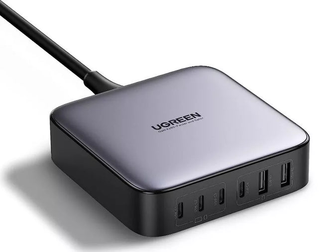 Ugreen Nexode 200W 6 Ports GaN PD Fast Charger for MacBook Pro, iPad, iPhone