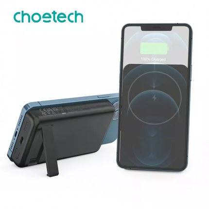 Choetech B651 10,000mAh Magnetic Wireless Power Bank - iPhone 16/15/14, Qi Phone