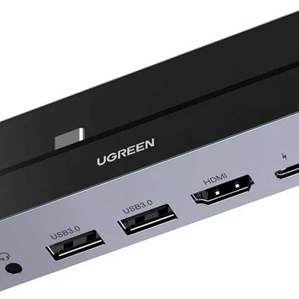 Ugreen 5-in-1 USB-C Multiport Adaptor Hub For iPad Pro -HDMI, USB, 3.5mm