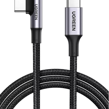 Ugreen 100W USB C to USB C Charging & Data Sync Cable 5A Right Angle 90° Angled