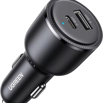 Ugreen 63W USB C Car Charger Adapter - PPS 45W Super Fast Charging 2.0 + 18W QC