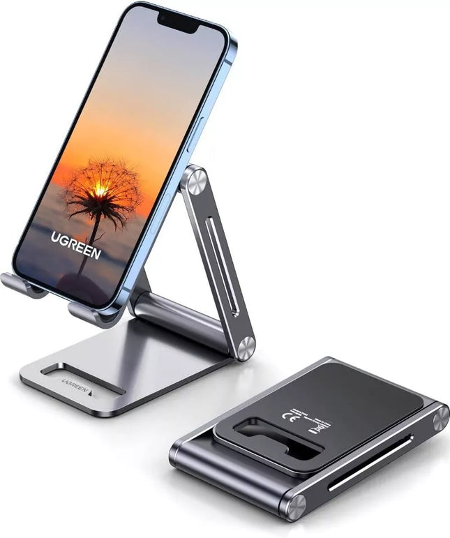 UGREEN Multi-Angle Adjustable & Foldable Aluminum Phone Stand Holder
