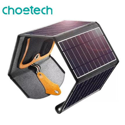 Choetech SC005 Premium 22W IPX4 Waterproof Folding Solar Panel Charger - Camping