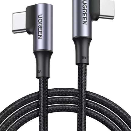 UGREEN USB C to USB C PD 100W Fast Charging Cable 90 Degree iPhone 16 Galaxy S23