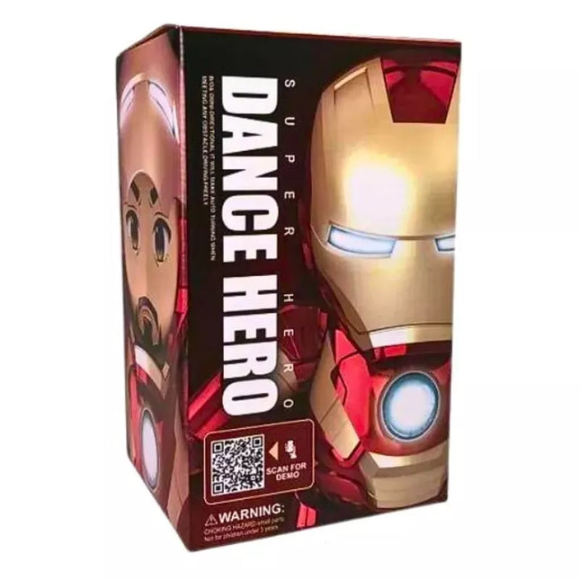 Iron Man Tony Stark Superhero Dancing Hero Action Figure Music and Light Toys