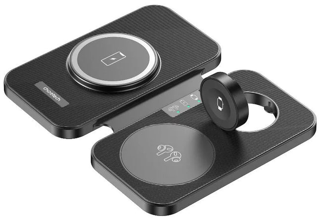 Choetech T616 3-in-1 MagSafe Wireless Charger for iPhone, Apple Watch, AirPods