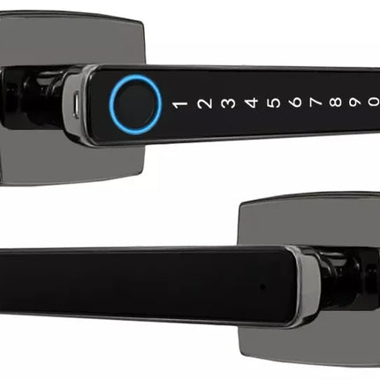 BDI Premium Fingerprint Passcode Smart Keyless Digital Door Lock Mortise Handle