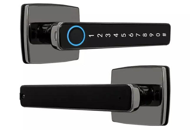 BDI Premium Fingerprint Passcode Smart Keyless Digital Door Lock Mortise Handle