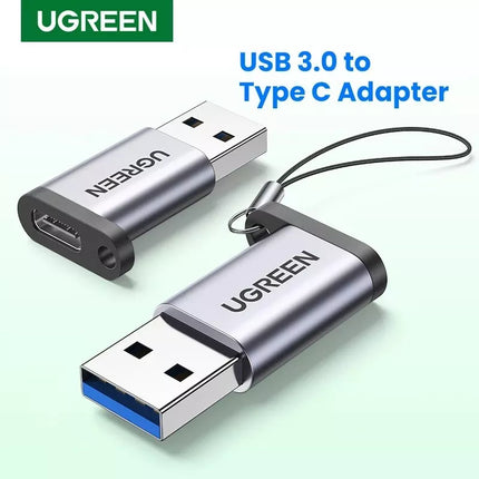 Ugreen USB C 3.1 Female to USB 3.0 Male Adapter 5Gbps 3A Plug Data Transfer