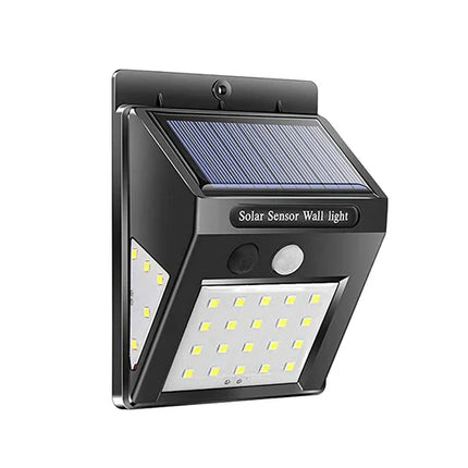BDI 4-Pack 30 LED Solar PIR Motion Sensor Wall Light Outdoor Waterproof Garden