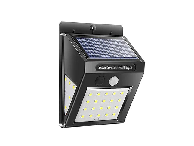 BDI 4-Pack 30 LED Solar PIR Motion Sensor Wall Light Outdoor Waterproof Garden