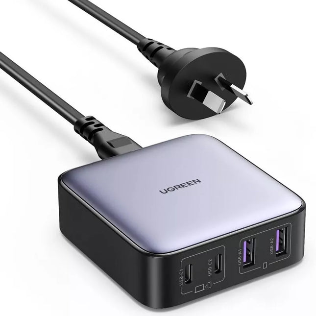Ugreen 65W 4 Ports Nexode GaN II PD Fast Charging Station iPhone 16, Galaxy S24