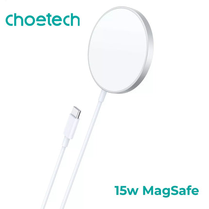 Choetech MagSafe 15W Magnetic Wireless Charger iPhone 16/15/14/13/12