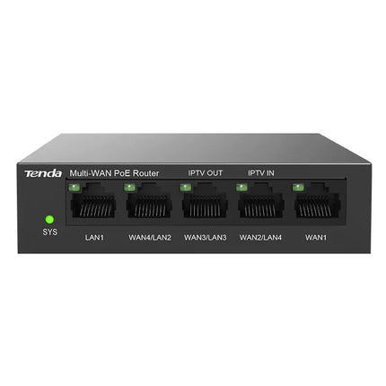 Tenda G0-5G-PoE 5 Port Gigabit Ethernet PoE Router