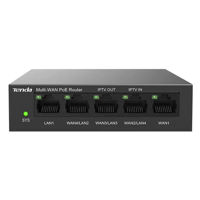 Tenda G0-5G-PoE 5 Port Gigabit Ethernet PoE Router