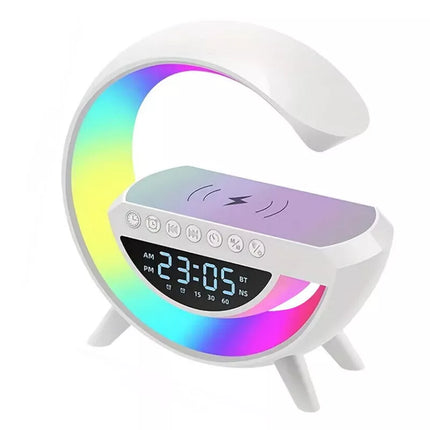 BDI Bedside Table Atmosphere Lamp w/ 15W Quick Wireless Charger & Speaker