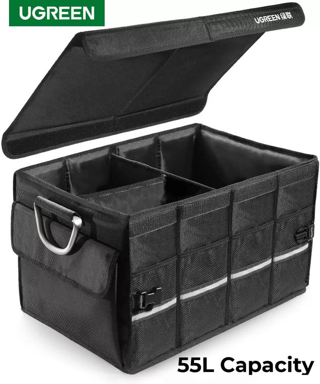 Ugreen 55L Car Boot Organiser Collapsible Trunk Foldable Storage Tidy