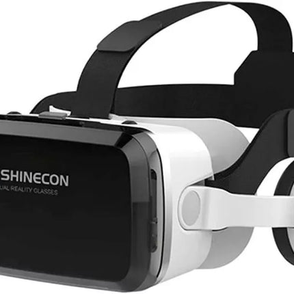 VR SHINCON 6.0 High-Quality 3D VR Glasses Headsets w/ Controller - iOS & Android