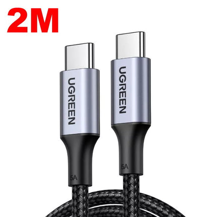 Ugreen 100W USB USB C to USB C Fast Charger Cable iPhone 16, S24, MacBook, iPad