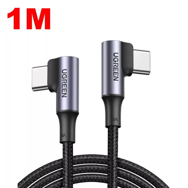 UGREEN USB C to USB C PD 100W Fast Charging Cable 90 Degree iPhone 16 Galaxy S23
