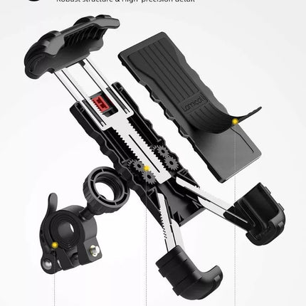 Choetech H067 Bike Motorcycle Adjustable Phone Holder 360° Rotating Up to 6.8"
