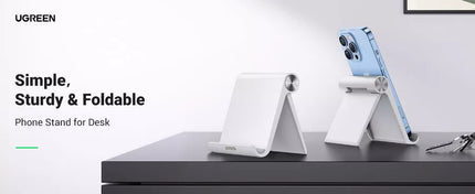 UGREEN Portable Mobile Cell Phone Stand Holder For iPhone 16, 15, Galaxy S24 S23