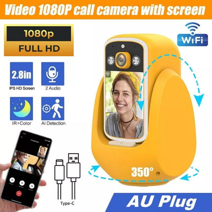 BDI 2MP Two-Way Video Security Camera Wi-Fi, Night Vision, AI Motion Detection