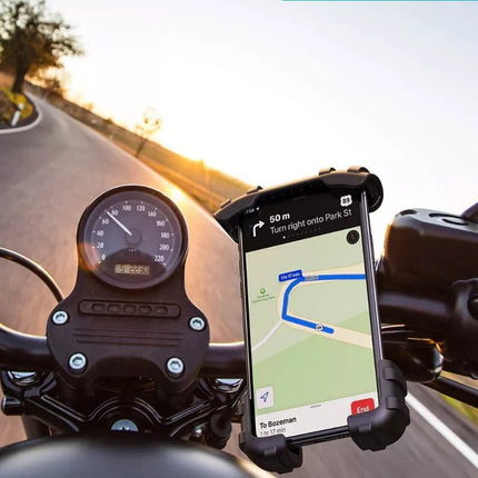 Choetech H067 Bike Motorcycle Adjustable Phone Holder 360° Rotating Up to 6.8"