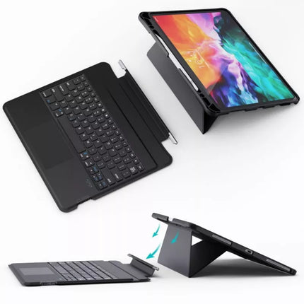 CHOETECH Bluetooth Detachable Keyboard with Touchpad and Backlight for iPad