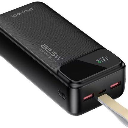 CHOETECH 3-Ports PD 22.5W Digital Display Power Bank - B731, B730, B729, B728