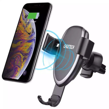 Choetech T536-S Fast Wireless Charging Car Mount Phone Holder for iPhone Samsung